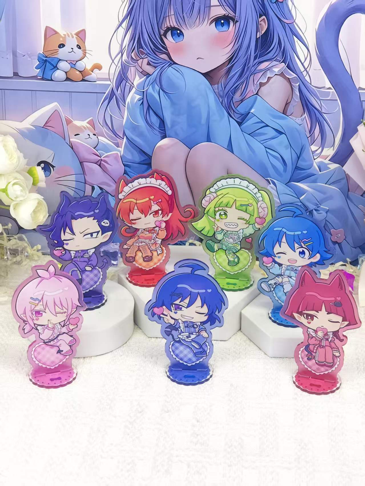 Iruma-kun Chibi Maid Style Acr - Anime Merchandise Collection recension och pris